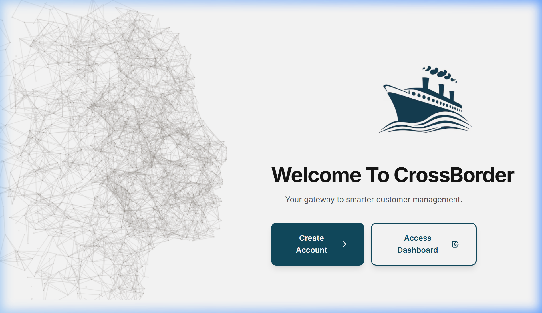 CrossBorder CRM Screenshot