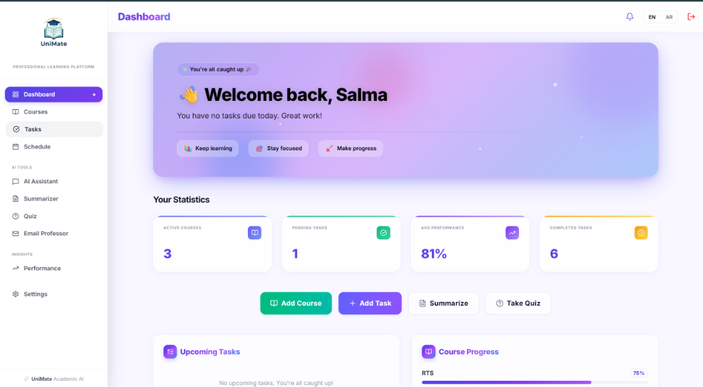 UniMate Screenshot
